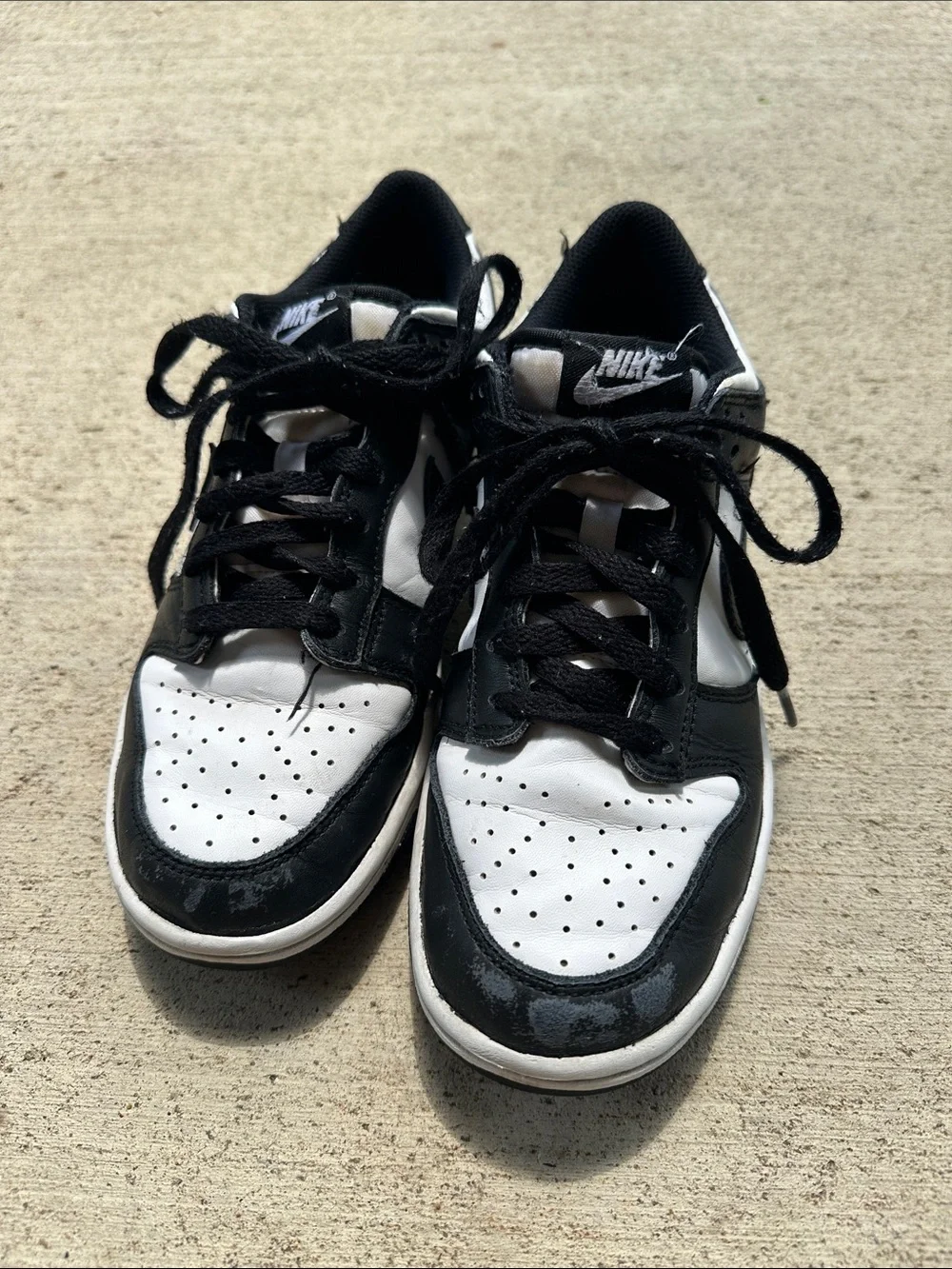 Nike panda dunks size 6
